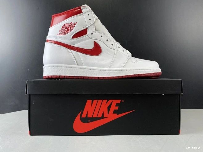 “metallic jordan retro 1328 high 555088- StreetReady air og 1 red” 1221